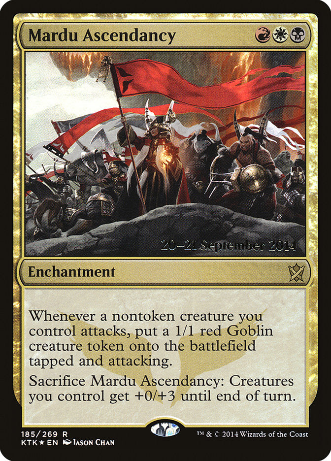 Mardu Ascendancy [Khans of Tarkir Prerelease Promos] MTG Single Magic: The Gathering    | Red Claw Gaming