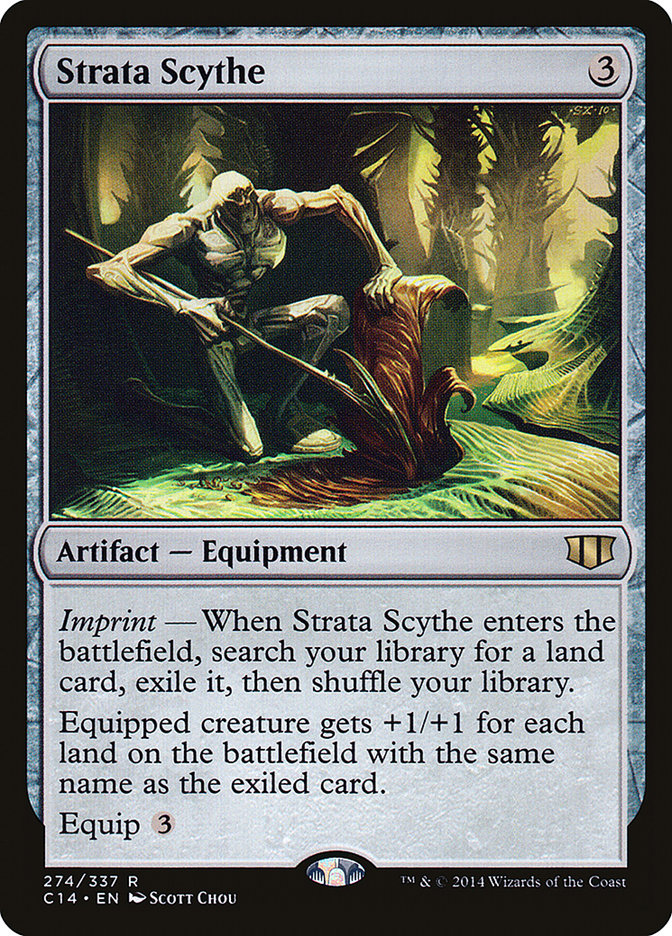 Strata Scythe [Commander 2014] MTG Single Magic: The Gathering    | Red Claw Gaming