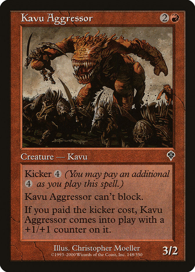 Kavu Aggressor [Invasion] MTG Single Magic: The Gathering    | Red Claw Gaming