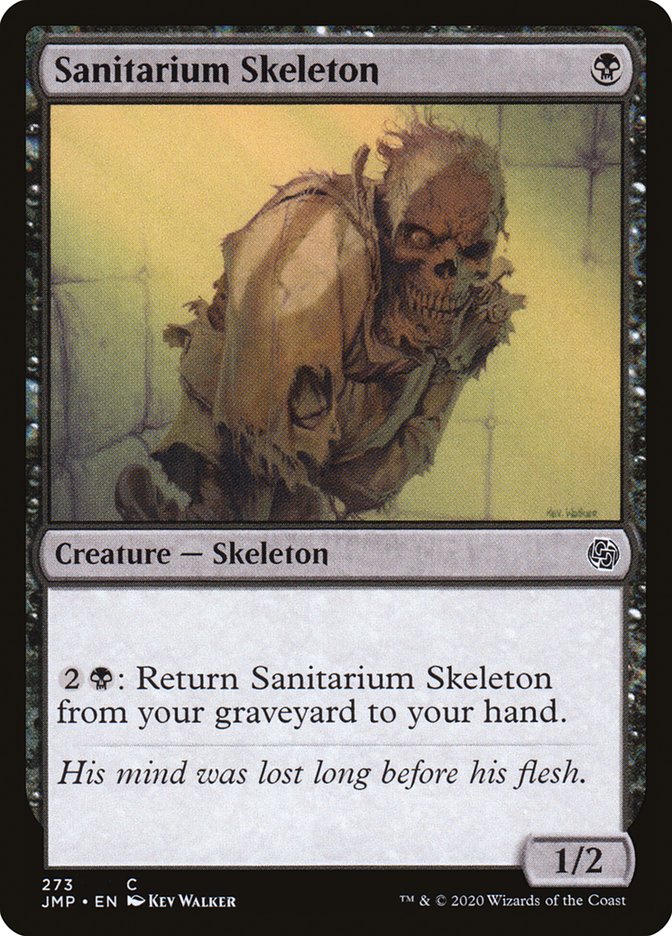 Sanitarium Skeleton [Jumpstart] MTG Single Magic: The Gathering    | Red Claw Gaming