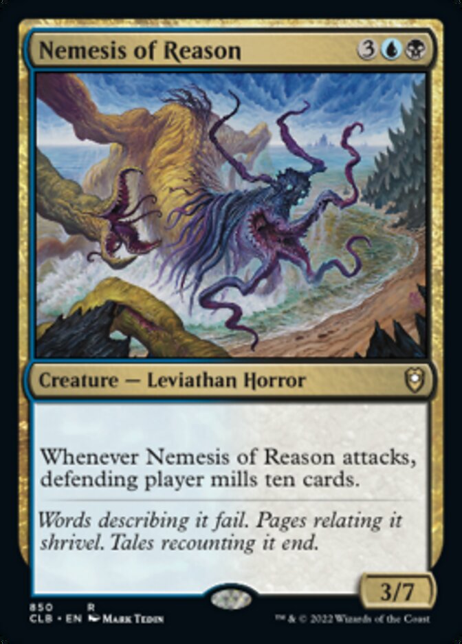 Nemesis of Reason [Commander Legends: Battle for Baldur's Gate] MTG Single Magic: The Gathering    | Red Claw Gaming