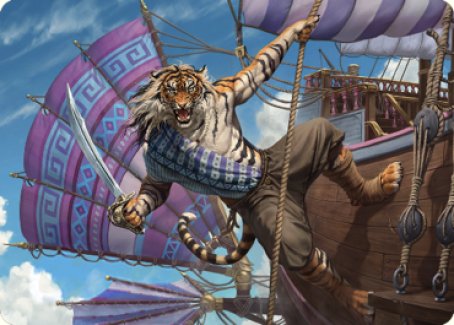 Jedit Ojanen, Mercenary Art Card [Dominaria United Art Series] MTG Single Magic: The Gathering    | Red Claw Gaming