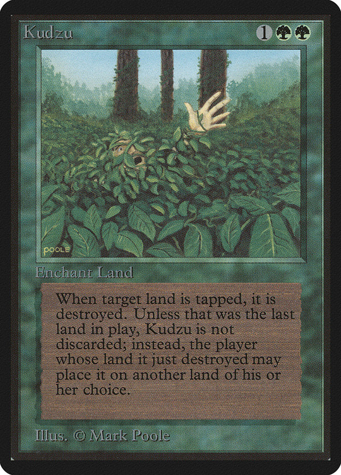Kudzu [Beta Edition] MTG Single Magic: The Gathering    | Red Claw Gaming