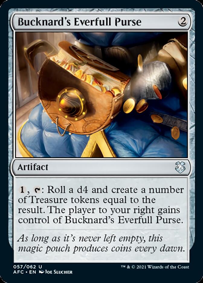 Bucknard's Everfull Purse [Dungeons & Dragons: Adventures in the Forgotten Realms Commander] MTG Single Magic: The Gathering    | Red Claw Gaming