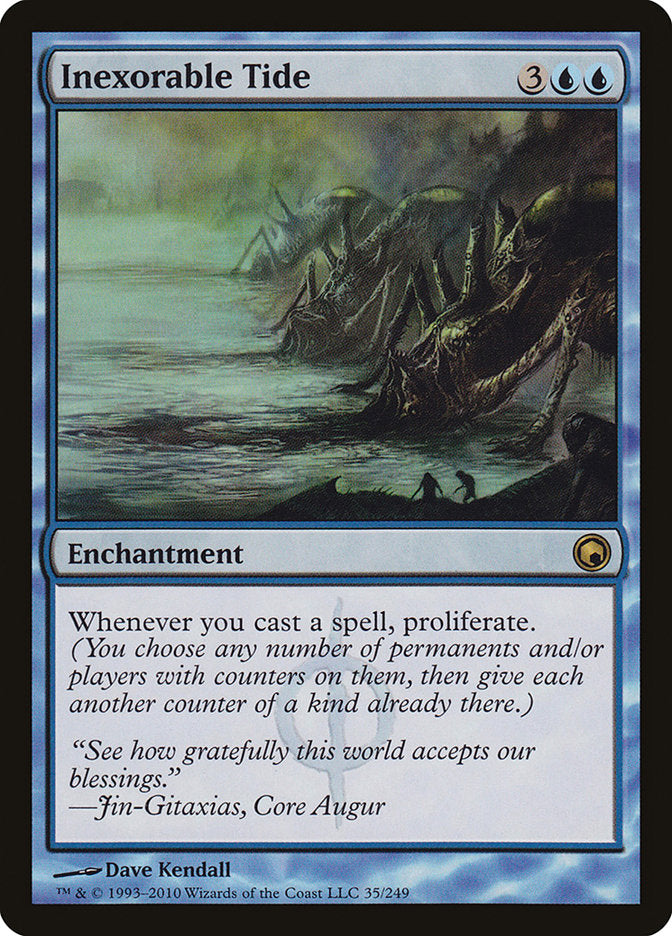 Inexorable Tide [Scars of Mirrodin] MTG Single Magic: The Gathering    | Red Claw Gaming