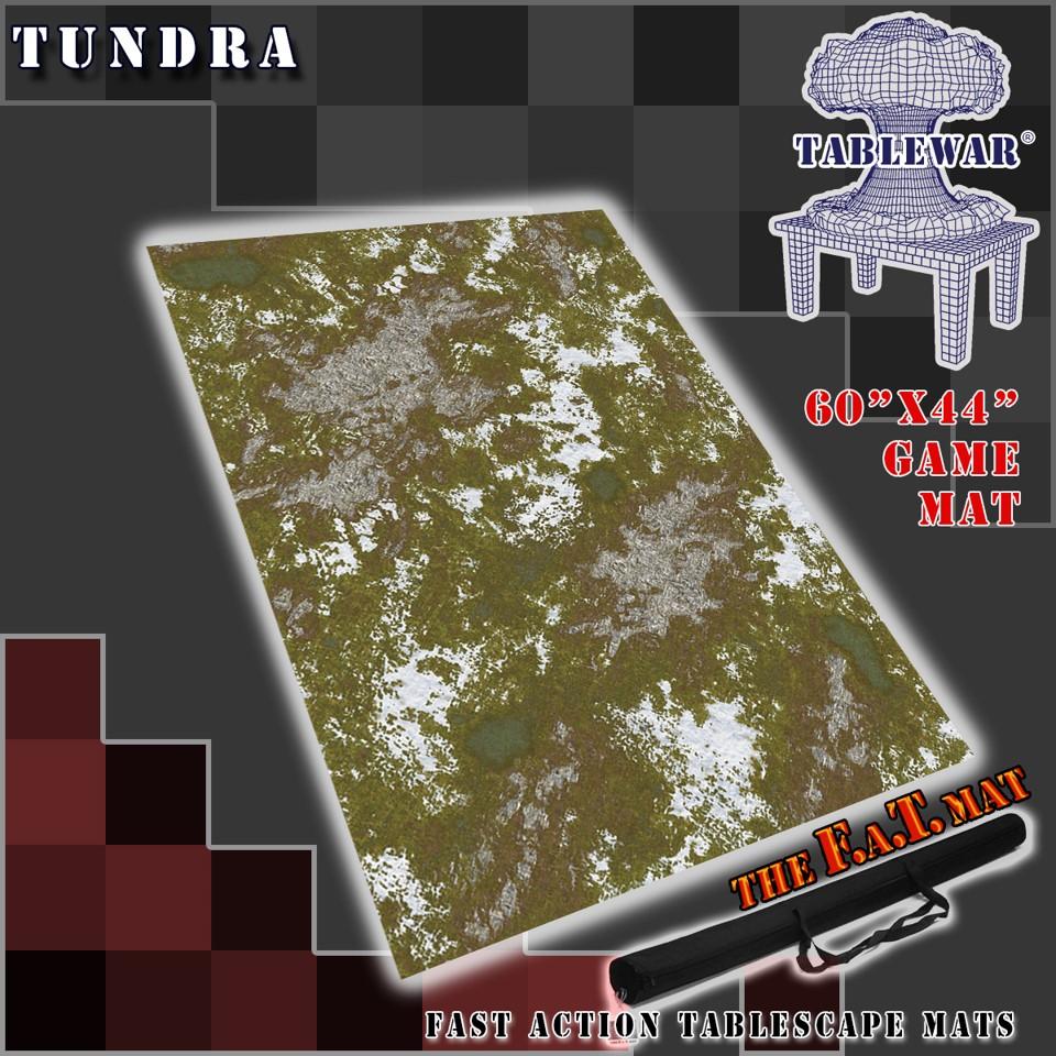 F.A.T. Mats Tundra 60'x44' Gaming Mat F.A.T. Mats    | Red Claw Gaming