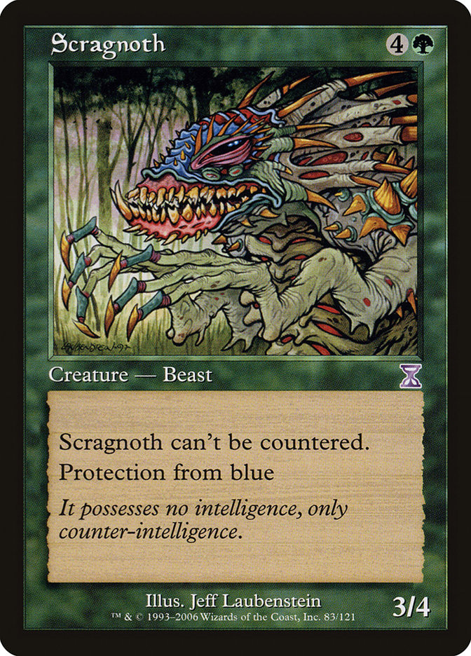 Scragnoth [Time Spiral Timeshifted] MTG Single Magic: The Gathering    | Red Claw Gaming