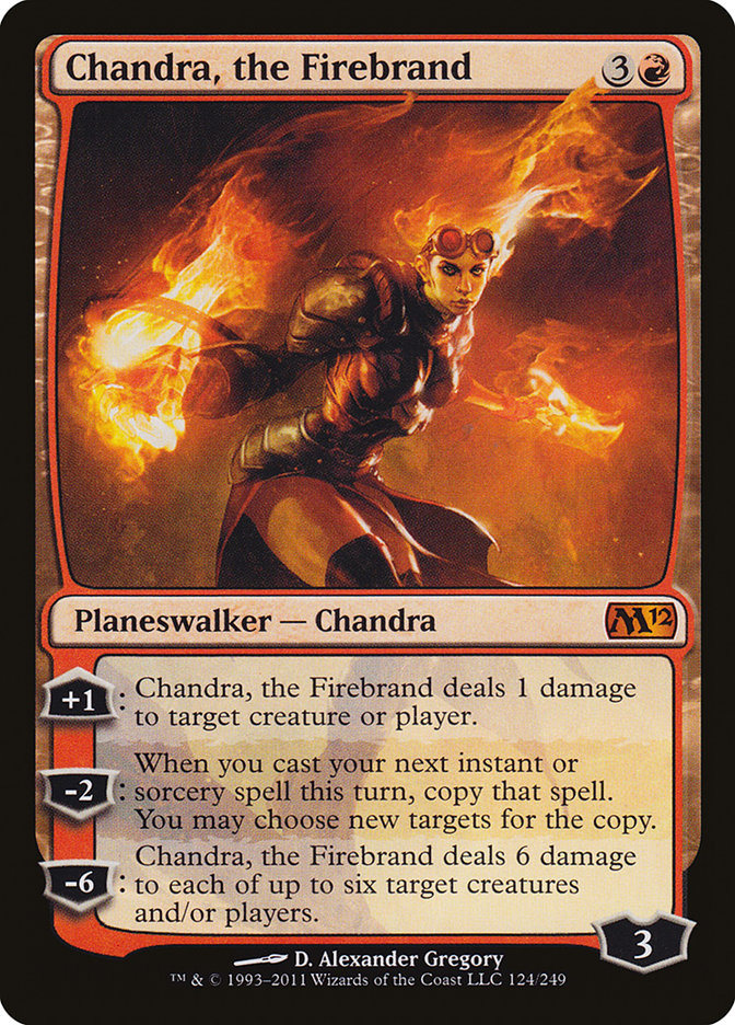 Chandra, the Firebrand [Magic 2012] MTG Single Magic: The Gathering    | Red Claw Gaming