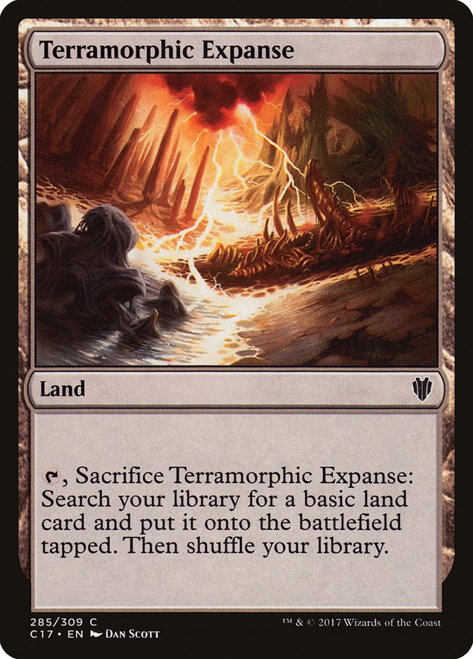 Terramorphic Expanse [Commander 2017] MTG Single Magic: The Gathering    | Red Claw Gaming