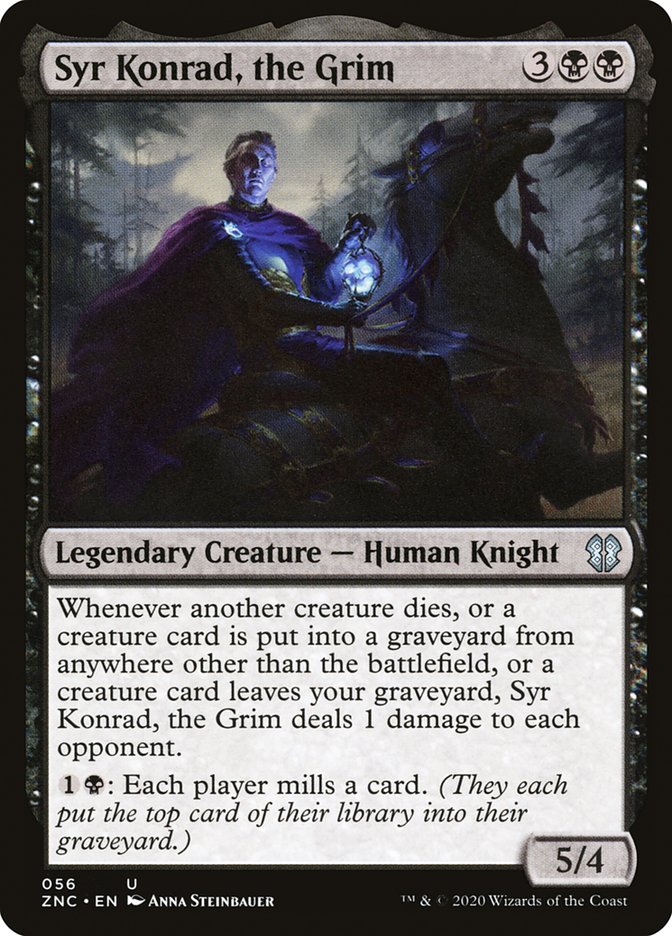 Syr Konrad, the Grim [Zendikar Rising Commander] MTG Single Magic: The Gathering    | Red Claw Gaming