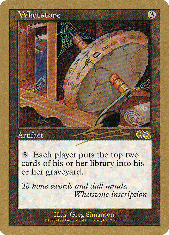 Whetstone (Nicolas Labarre) [World Championship Decks 2000] MTG Single Magic: The Gathering    | Red Claw Gaming