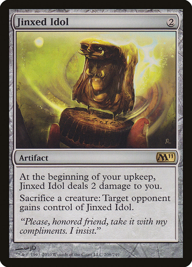 Jinxed Idol [Magic 2011] MTG Single Magic: The Gathering    | Red Claw Gaming
