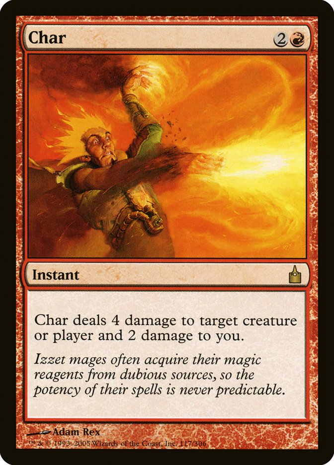 Char [Ravnica: City of Guilds] MTG Single Magic: The Gathering    | Red Claw Gaming