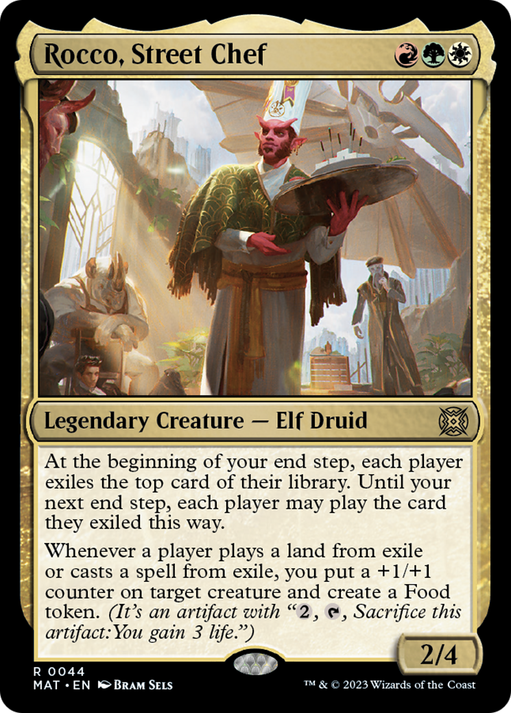 Rocco, Street Chef [March of the Machine: The Aftermath] MTG Single Magic: The Gathering    | Red Claw Gaming