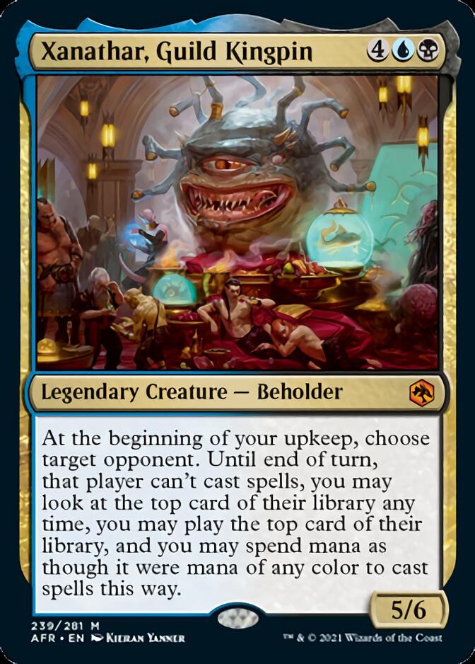 Xanathar, Guild Kingpin [Dungeons & Dragons: Adventures in the Forgotten Realms] MTG Single Magic: The Gathering    | Red Claw Gaming