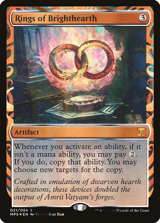 Rings of Brighthearth [Kaladesh Inventions] MTG Single Magic: The Gathering    | Red Claw Gaming