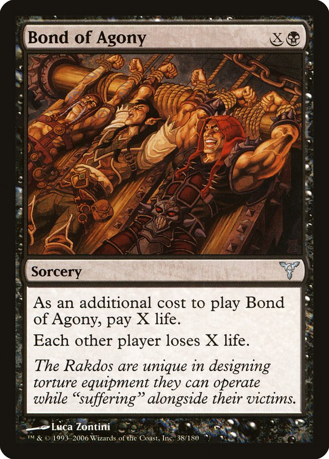 Bond of Agony [Dissension] MTG Single Magic: The Gathering    | Red Claw Gaming