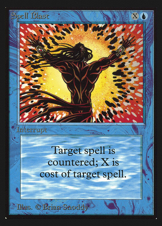 Spell Blast [International Collectors' Edition] MTG Single Magic: The Gathering    | Red Claw Gaming