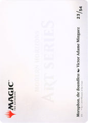 Morophon the Boundless Art Card [Modern Horizons Art Series] MTG Single Magic: The Gathering    | Red Claw Gaming