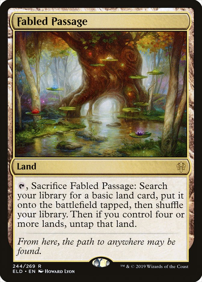 Fabled Passage [Throne of Eldraine] MTG Single Magic: The Gathering    | Red Claw Gaming