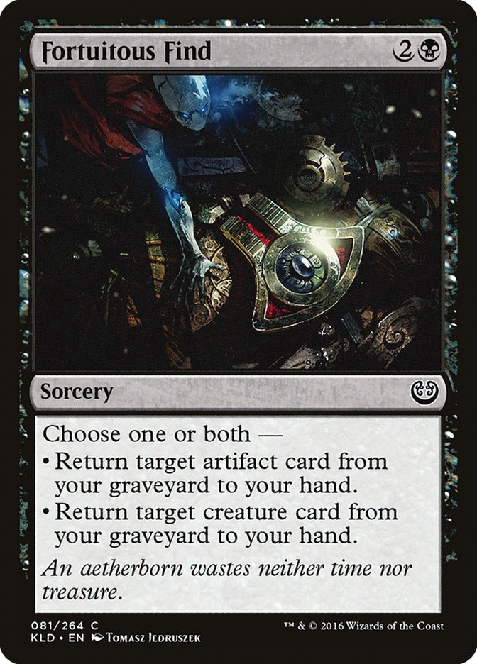 Fortuitous Find [Kaladesh] MTG Single Magic: The Gathering    | Red Claw Gaming