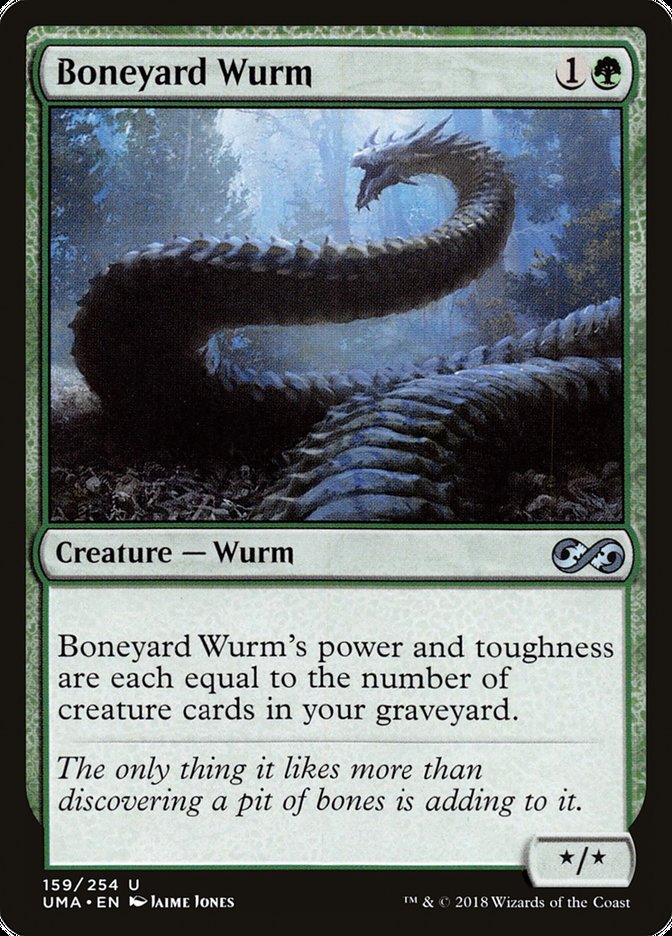 Boneyard Wurm [Ultimate Masters] MTG Single Magic: The Gathering    | Red Claw Gaming