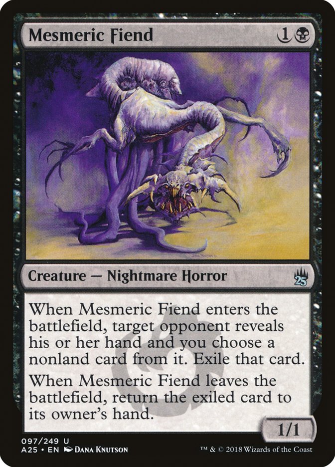 Mesmeric Fiend [Masters 25] MTG Single Magic: The Gathering    | Red Claw Gaming
