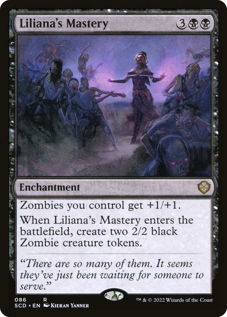 Liliana's Mastery [Starter Commander Decks] MTG Single Magic: The Gathering    | Red Claw Gaming
