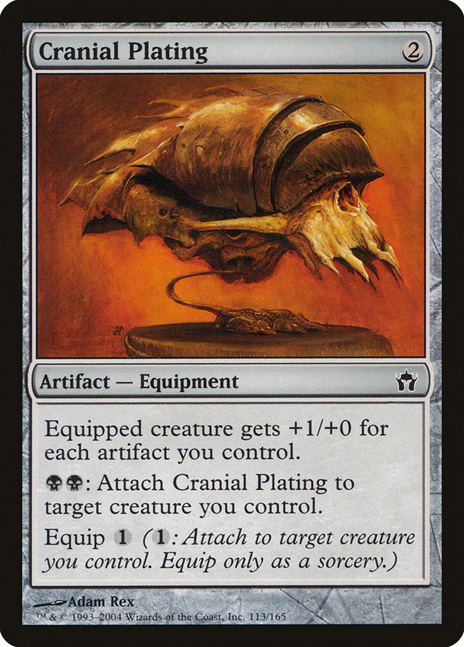 Cranial Plating [Fifth Dawn] MTG Single Magic: The Gathering    | Red Claw Gaming