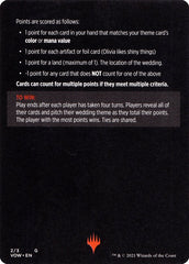 Vampire Wedding Planner (Magic Minigame) [Innistrad: Crimson Vow Minigame] MTG Single Magic: The Gathering    | Red Claw Gaming