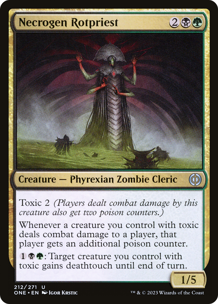 Necrogen Rotpriest [Phyrexia: All Will Be One] MTG Single Magic: The Gathering    | Red Claw Gaming