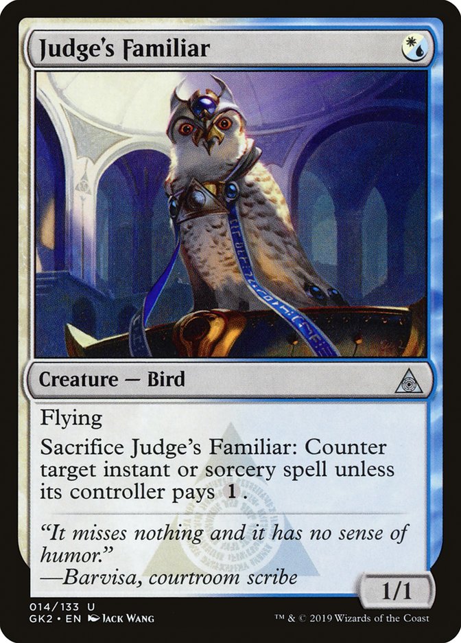 Judge's Familiar [Ravnica Allegiance Guild Kit] MTG Single Magic: The Gathering    | Red Claw Gaming