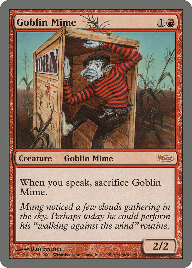Goblin Mime [Arena League 2004] MTG Single Magic: The Gathering    | Red Claw Gaming