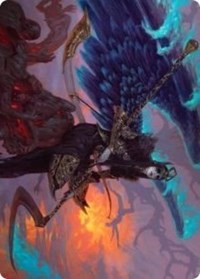 Eradicator Valkyrie Art Card [Kaldheim Art Series] MTG Single Magic: The Gathering    | Red Claw Gaming