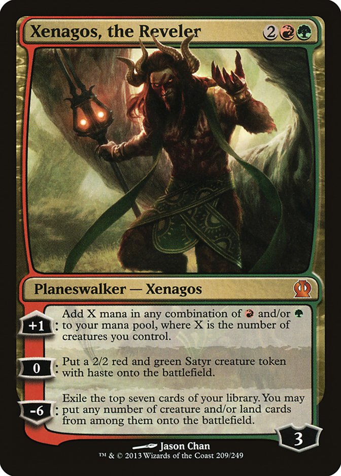 Xenagos, the Reveler [Theros] MTG Single Magic: The Gathering    | Red Claw Gaming