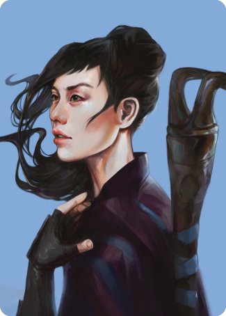 Yuriko, the Tiger's Shadow Art Card [Commander Masters Art Series] MTG Single Magic: The Gathering    | Red Claw Gaming