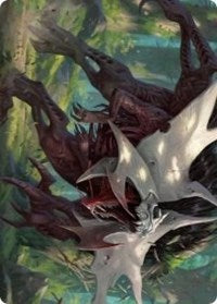 Vorinclex, Monstrous Raider 1 Art Card [Kaldheim Art Series] MTG Single Magic: The Gathering    | Red Claw Gaming