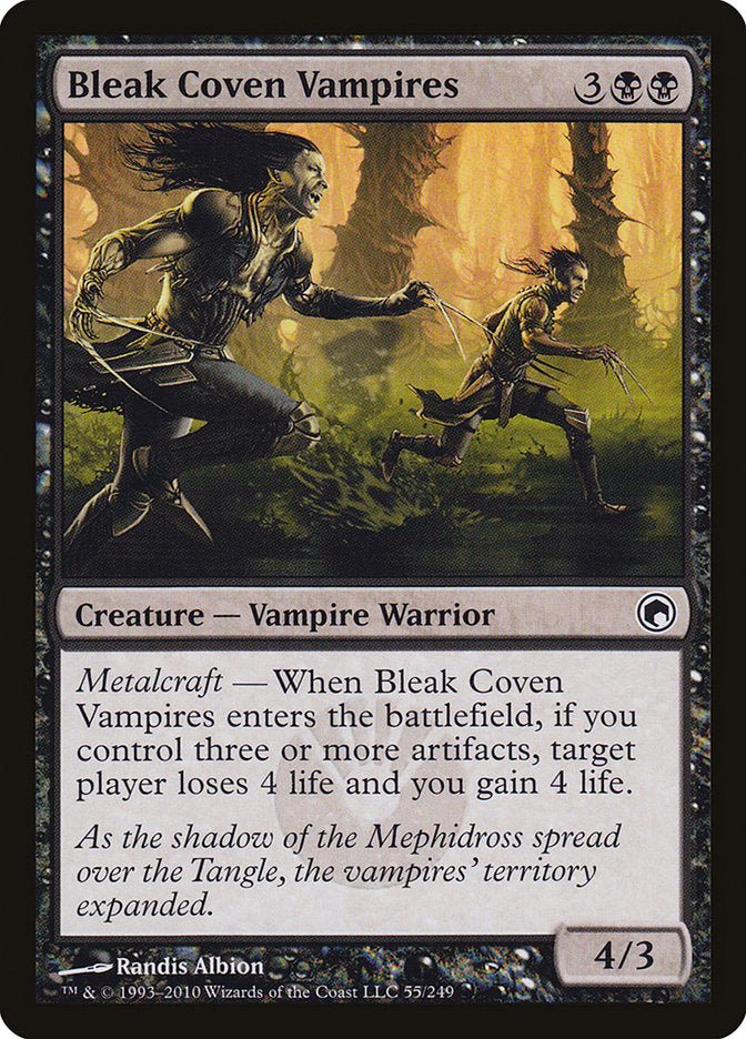Bleak Coven Vampires [Scars of Mirrodin] MTG Single Magic: The Gathering    | Red Claw Gaming