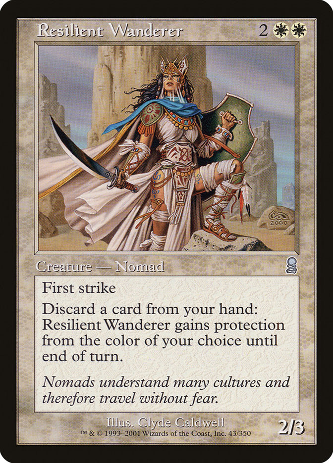 Resilient Wanderer [Odyssey] MTG Single Magic: The Gathering    | Red Claw Gaming
