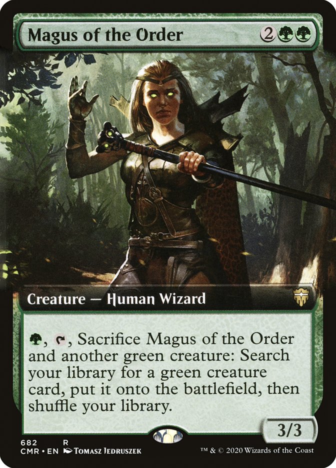 Magus of the Order (Extended Art) [Commander Legends] MTG Single Magic: The Gathering    | Red Claw Gaming