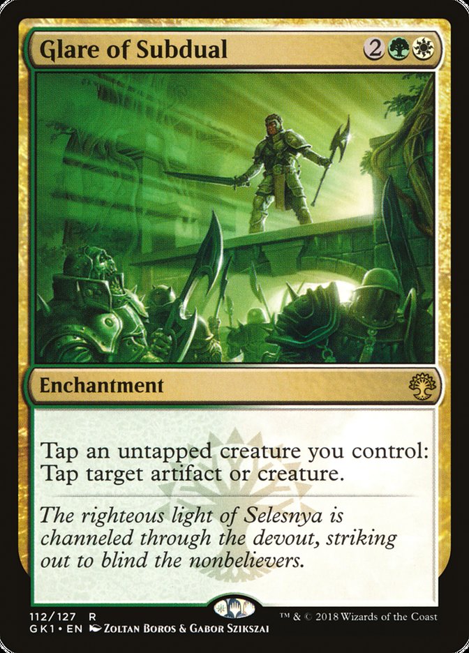 Glare of Subdual [Guilds of Ravnica Guild Kit] MTG Single Magic: The Gathering    | Red Claw Gaming