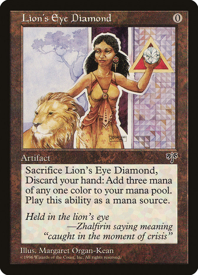 Lion's Eye Diamond [Mirage] MTG Single Magic: The Gathering    | Red Claw Gaming