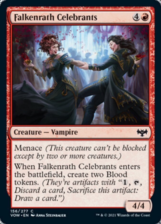 Falkenrath Celebrants [Innistrad: Crimson Vow] MTG Single Magic: The Gathering    | Red Claw Gaming