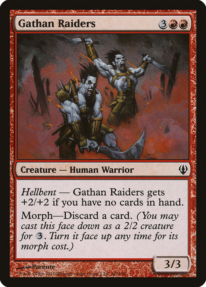 Gathan Raiders [Archenemy] MTG Single Magic: The Gathering    | Red Claw Gaming