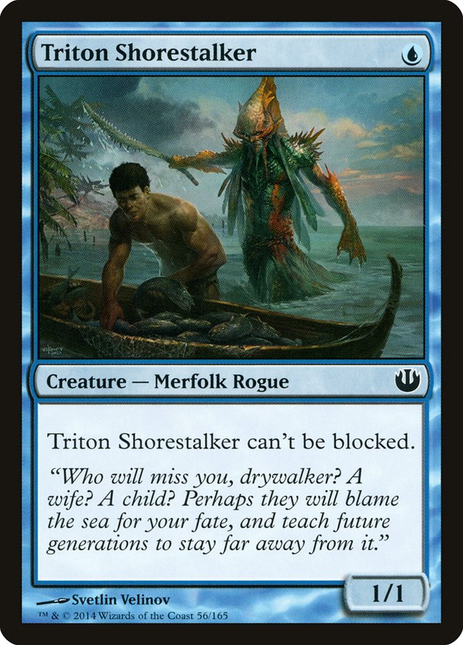Triton Shorestalker [Journey into Nyx] MTG Single Magic: The Gathering    | Red Claw Gaming