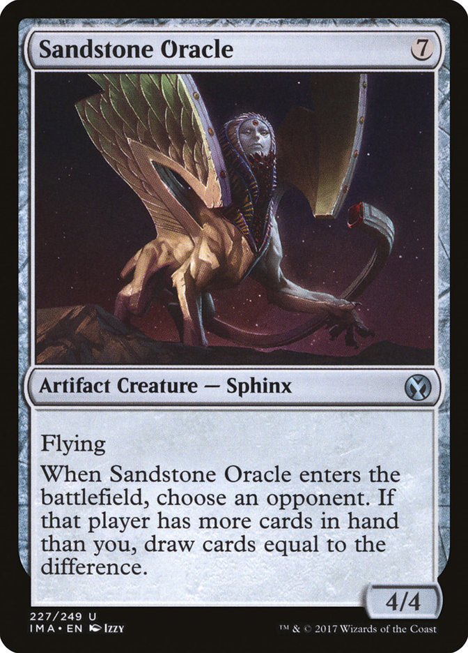 Sandstone Oracle [Iconic Masters] MTG Single Magic: The Gathering    | Red Claw Gaming