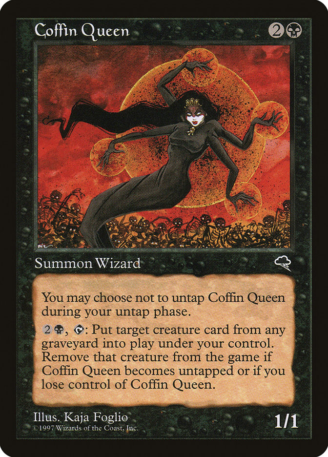 Coffin Queen [Tempest] MTG Single Magic: The Gathering    | Red Claw Gaming