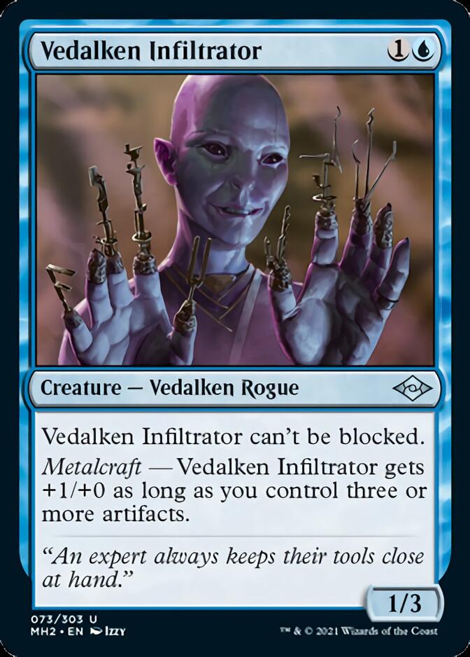 Vedalken Infiltrator [Modern Horizons 2] MTG Single Magic: The Gathering    | Red Claw Gaming