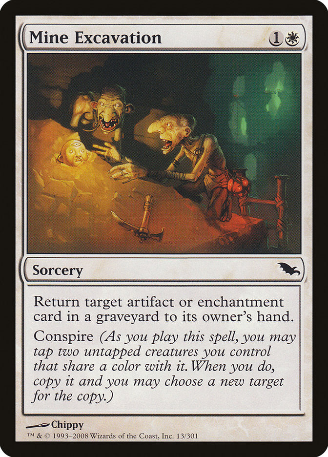 Mine Excavation [Shadowmoor] MTG Single Magic: The Gathering    | Red Claw Gaming