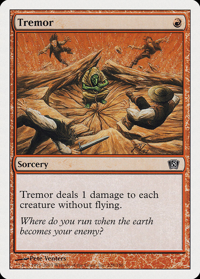Tremor [Eighth Edition] MTG Single Magic: The Gathering    | Red Claw Gaming